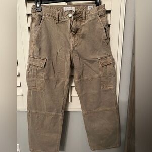 PacSun Men's Tan Cargo Pants